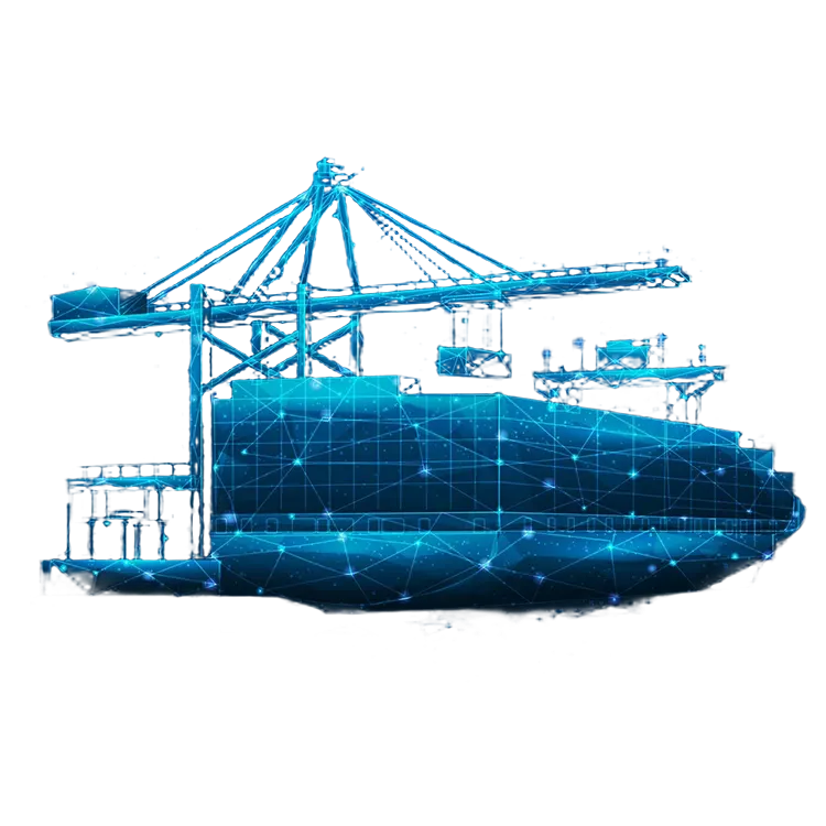 logistic-container-ship-technology-digital-business-transportation-blue-dark-background logistic-container-ship-technology-digital-business-transportation-blue-dark-background