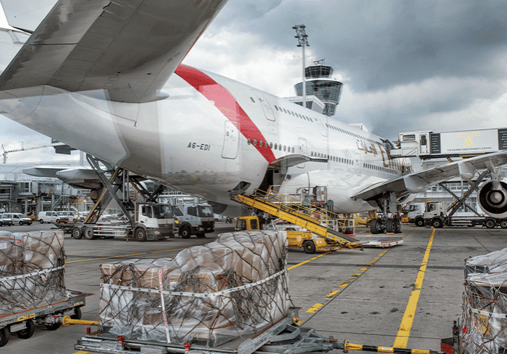 ESO Logistics Air Freight Delivery Company ESO Logistics Air Freight Delivery Company Loading Onto Plane