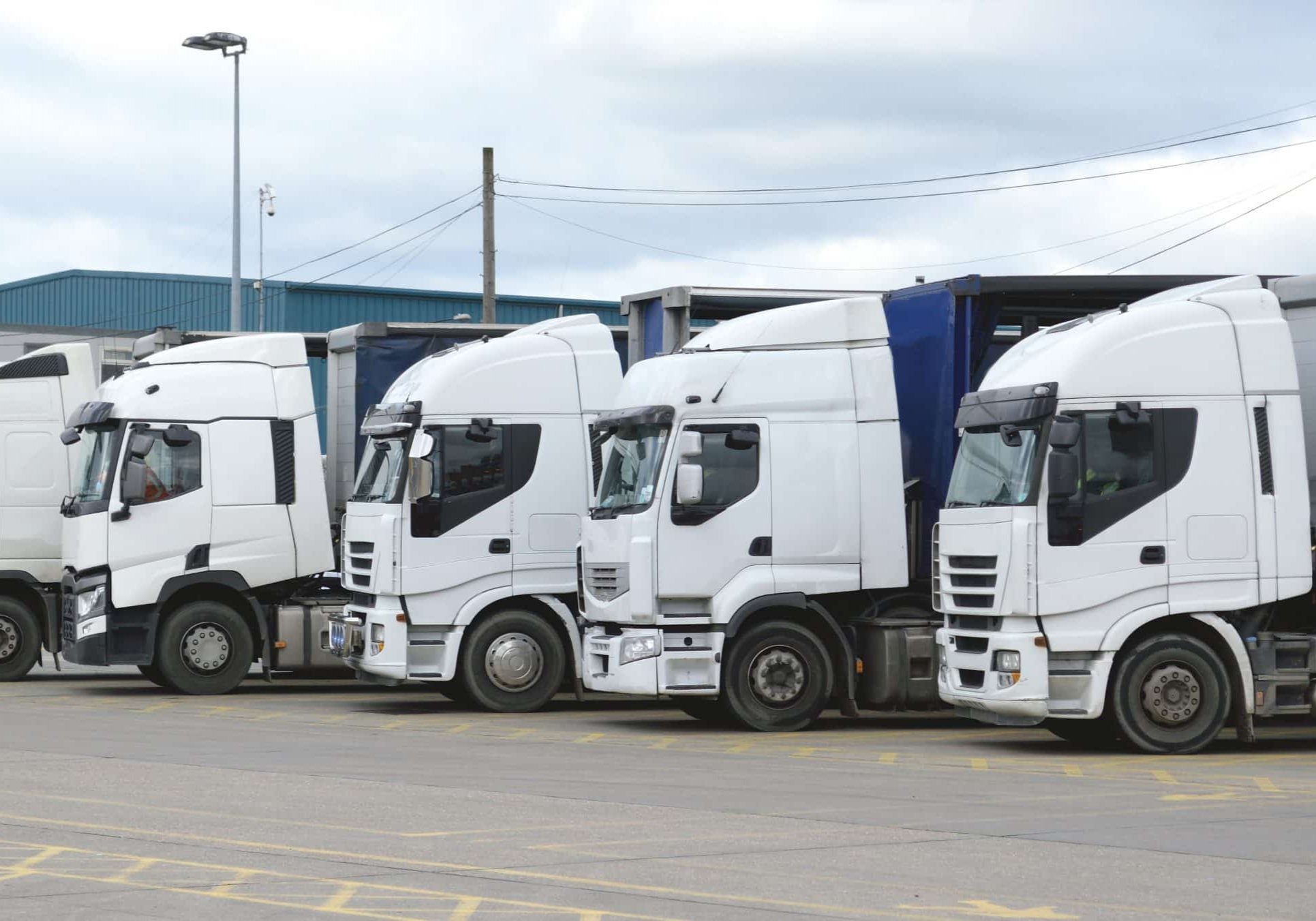 ESO lorries for road freight services